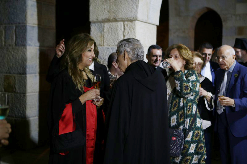 Acsauvel honoring Mrs Nabila Jabbour Fares