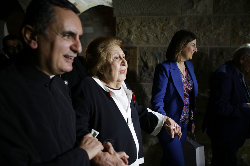 Acsauvel honoring Mrs Nabila Jabbour Fares