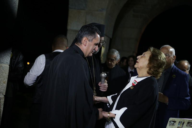 Acsauvel honoring Mrs Nabila Jabbour Fares