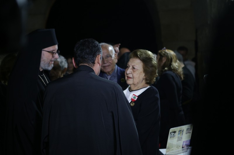 Acsauvel honoring Mrs Nabila Jabbour Fares