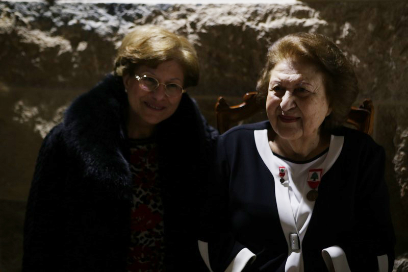 Acsauvel honoring Mrs Nabila Jabbour Fares