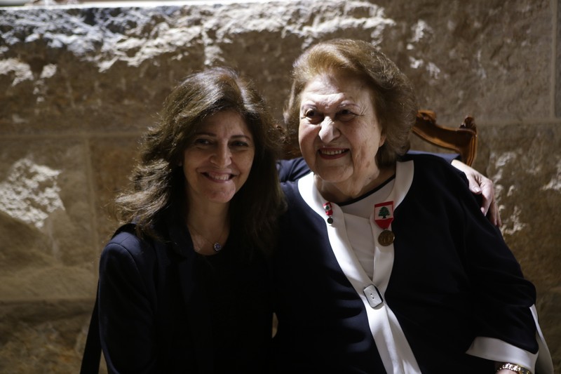 Acsauvel honoring Mrs Nabila Jabbour Fares