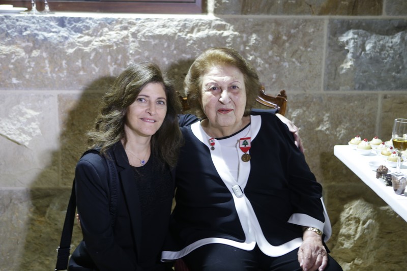 Acsauvel honoring Mrs Nabila Jabbour Fares