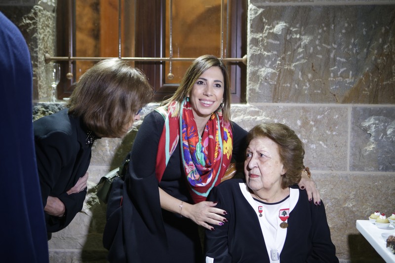 Acsauvel honoring Mrs Nabila Jabbour Fares