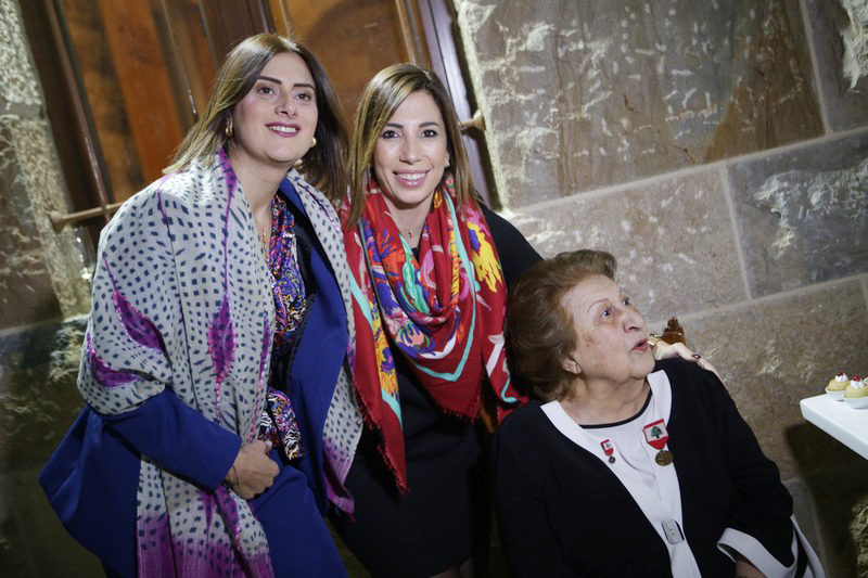 Acsauvel honoring Mrs Nabila Jabbour Fares