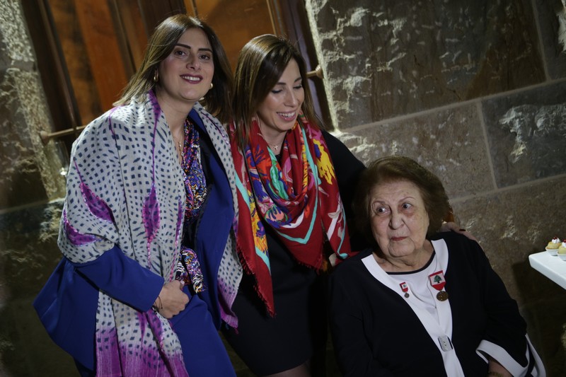 Acsauvel honoring Mrs Nabila Jabbour Fares