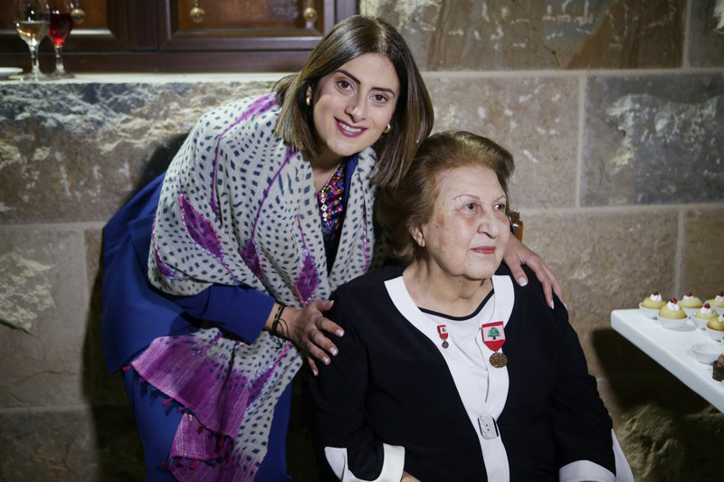 Acsauvel honoring Mrs Nabila Jabbour Fares