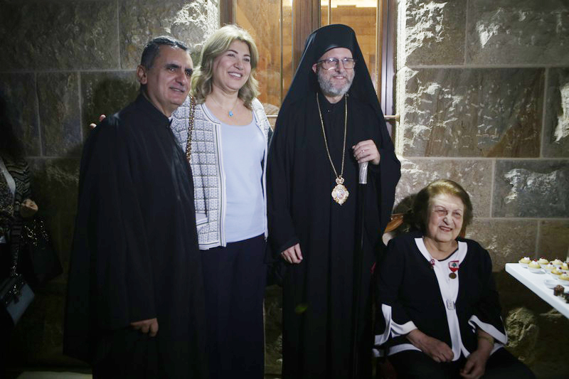Acsauvel honoring Mrs Nabila Jabbour Fares