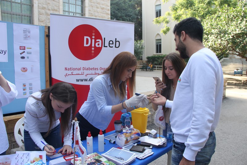 DiaLeb Diabetes Day 2017 at AUB