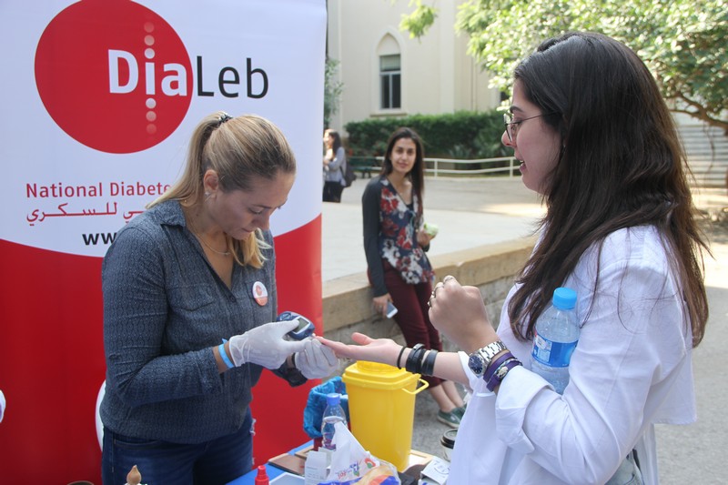 DiaLeb Diabetes Day 2017 at AUB