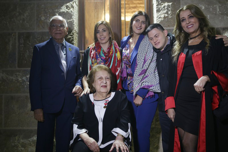 Acsauvel honoring Mrs Nabila Jabbour Fares