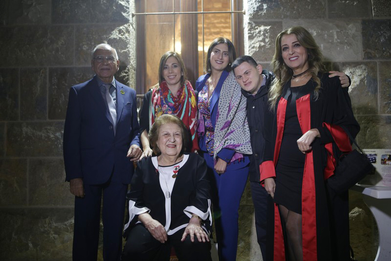 Acsauvel honoring Mrs Nabila Jabbour Fares