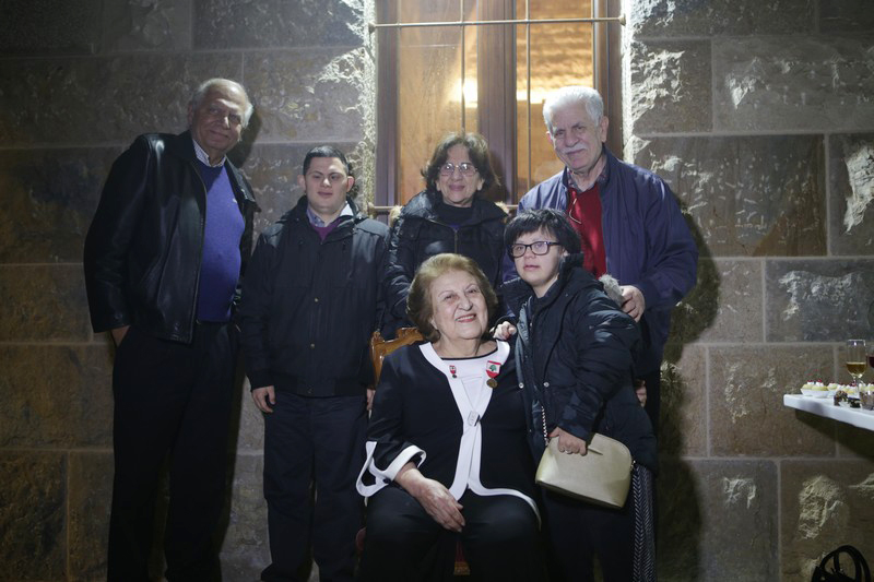 Acsauvel honoring Mrs Nabila Jabbour Fares
