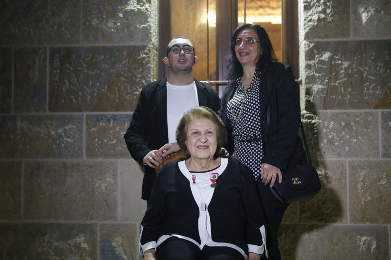 Acsauvel honoring Mrs Nabila Jabbour Fares