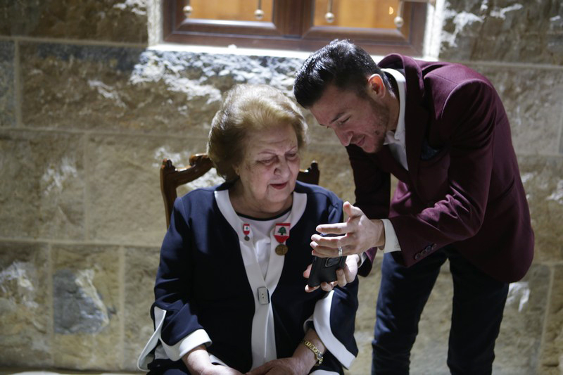 Acsauvel honoring Mrs Nabila Jabbour Fares