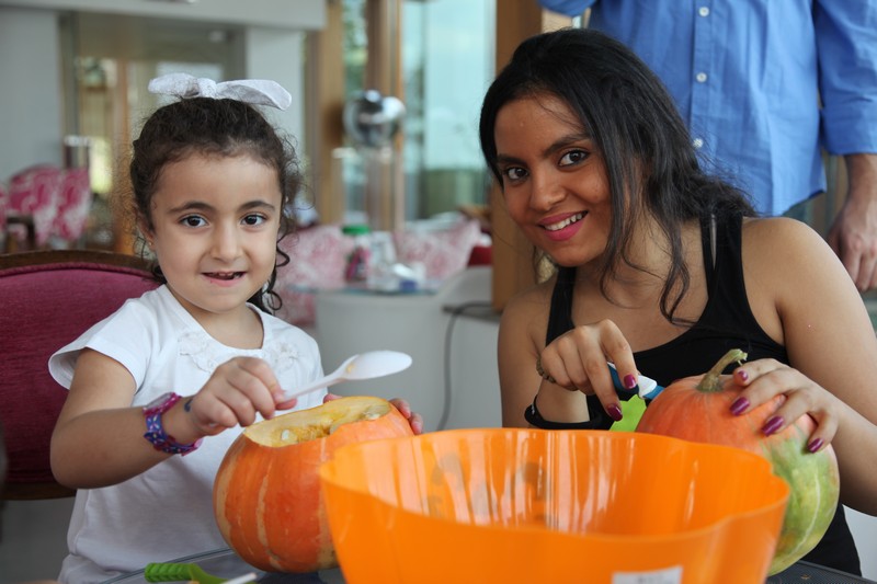 Halloween at the Sunday brunch at Le Gray