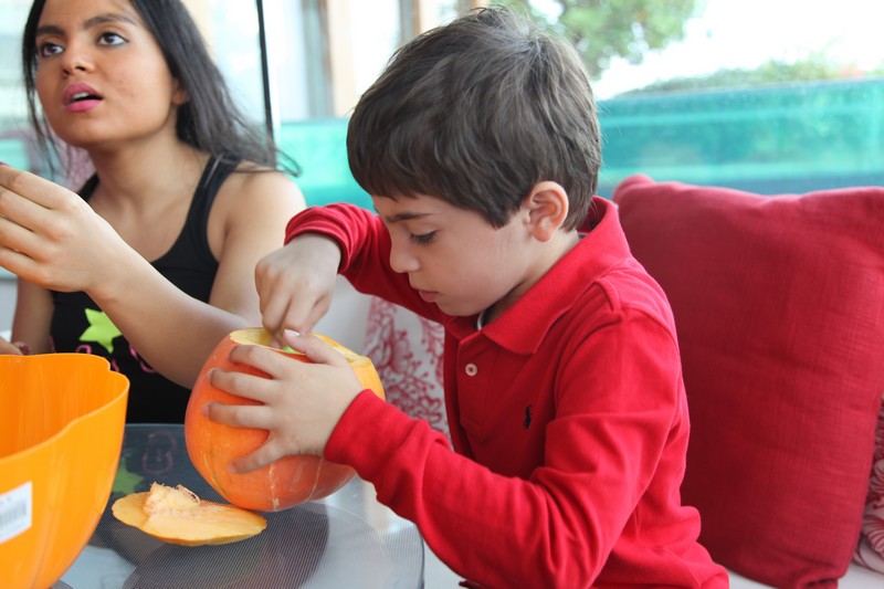Halloween at the Sunday brunch at Le Gray