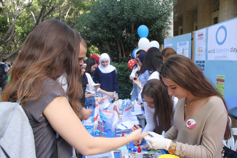 DiaLeb Diabetes Day 2017 at AUB