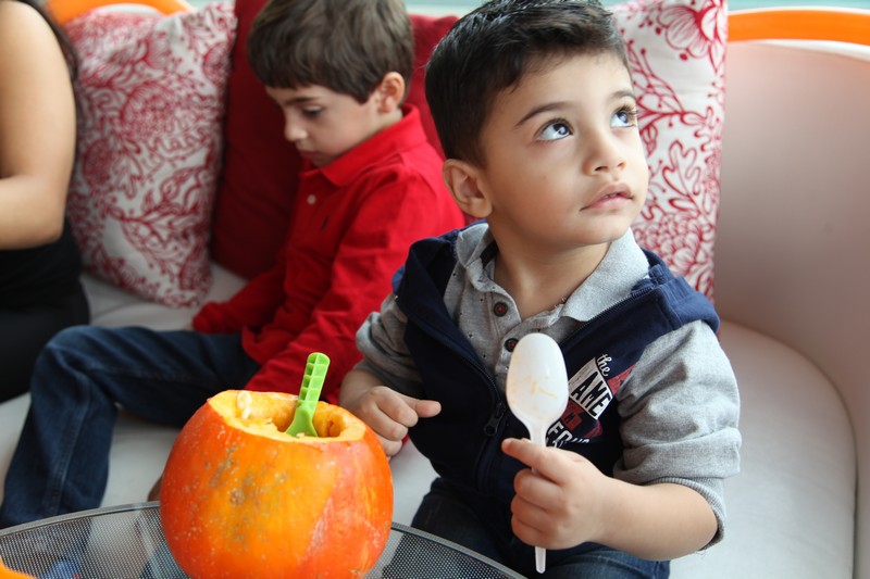 Halloween at the Sunday brunch at Le Gray