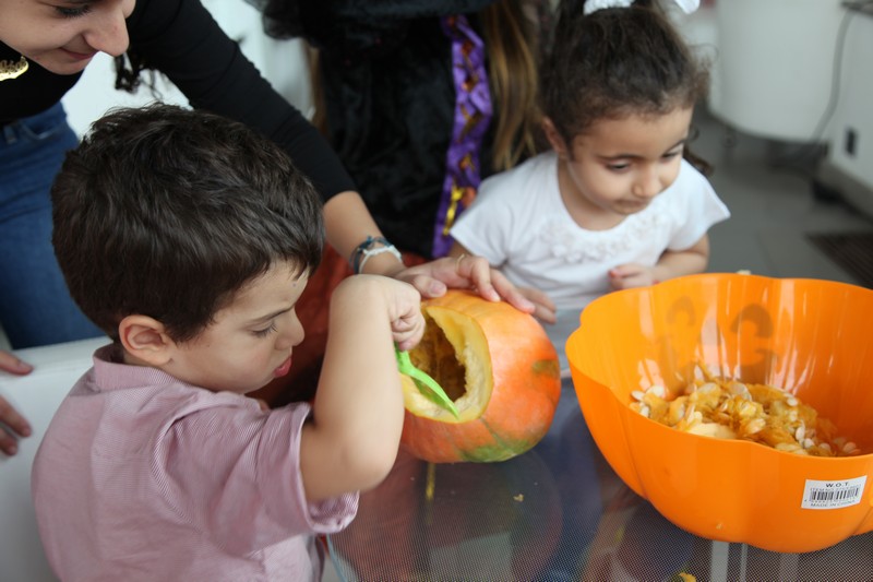 Halloween at the Sunday brunch at Le Gray