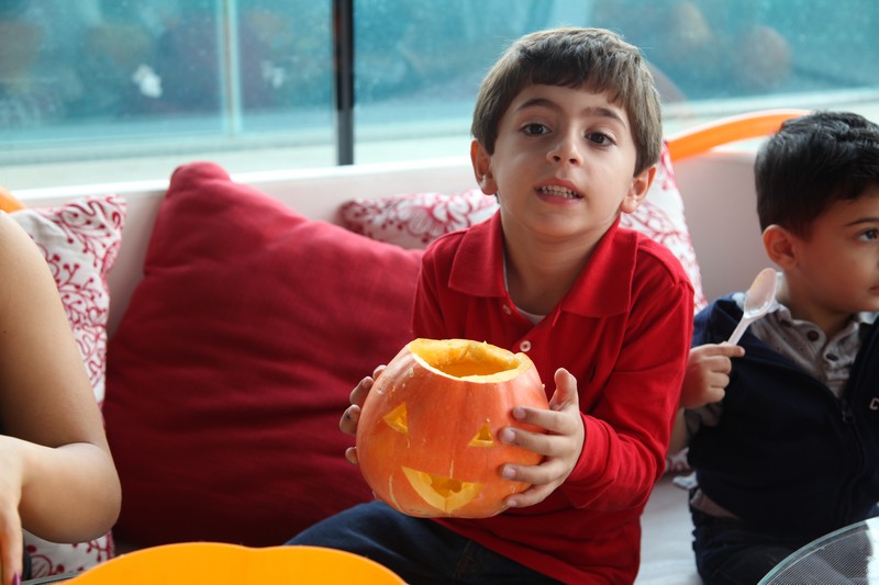 Halloween at the Sunday brunch at Le Gray