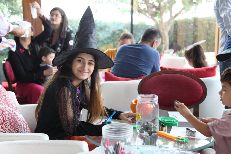 Halloween at the Sunday brunch at Le Gray