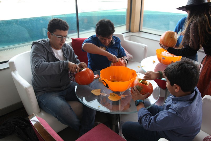 Halloween at the Sunday brunch at Le Gray