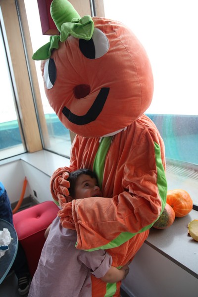 Halloween at the Sunday brunch at Le Gray