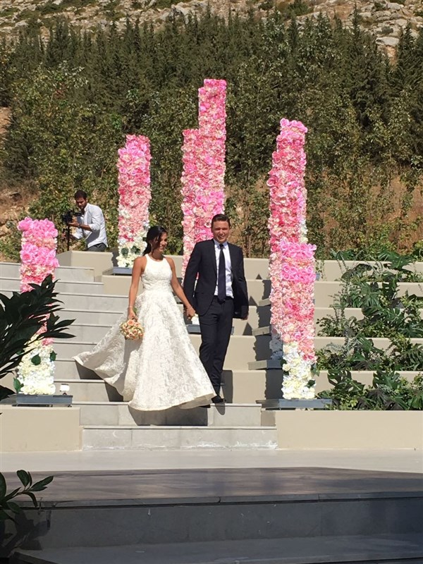 Bassel And Marianne Frangieh Wedding Party