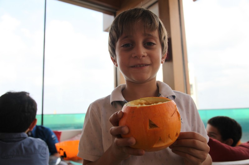Halloween at the Sunday brunch at Le Gray