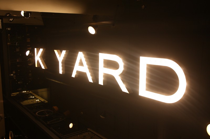 Kitchen Yard on Saturday Night