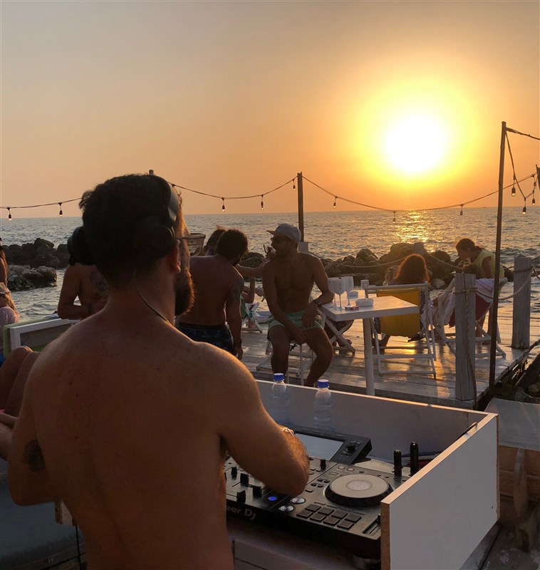 SunSet with DJ Abaky Buddha Bar Dubai's resident DJ and DJ Gilbert