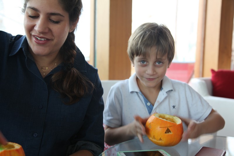 Halloween at the Sunday brunch at Le Gray