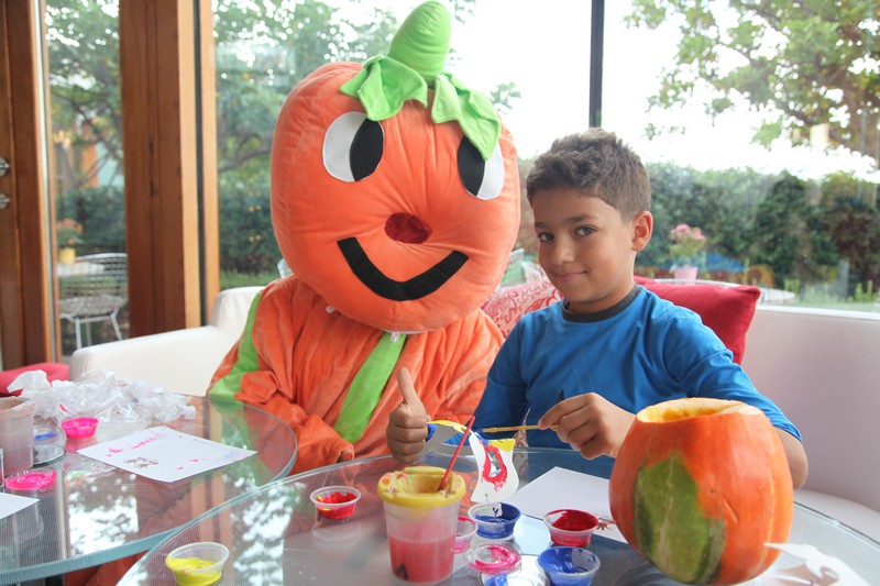Halloween at the Sunday brunch at Le Gray