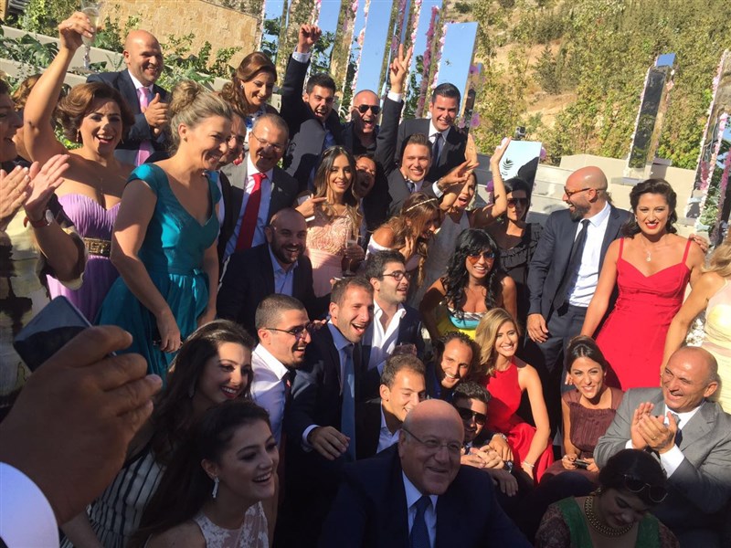 Bassel And Marianne Frangieh Wedding Party