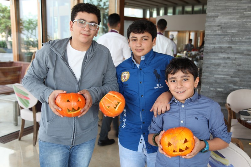 Halloween at the Sunday brunch at Le Gray