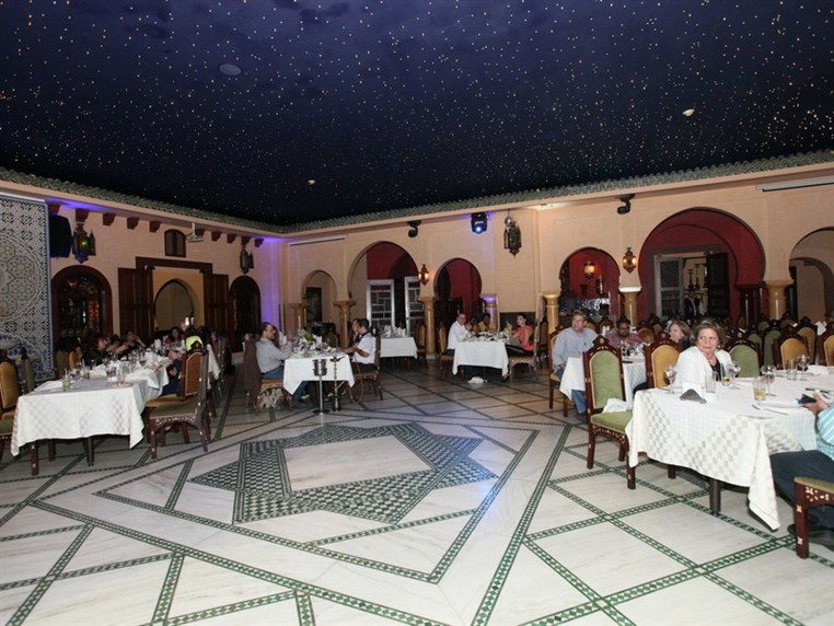 Le Royal turns blue to celebrate the UN's 70th nniversary