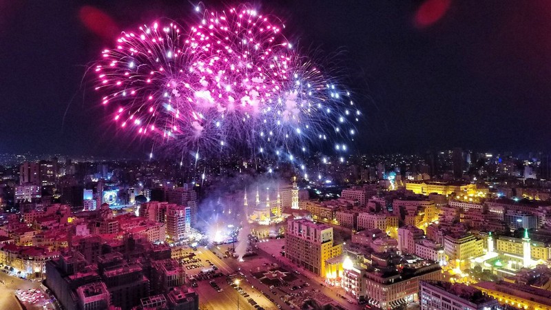 Lighting of Christmas Tree at Downtown Beirut