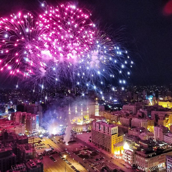 Lighting of Christmas Tree at Downtown Beirut