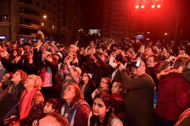 Lighting of Christmas Tree at Downtown Beirut