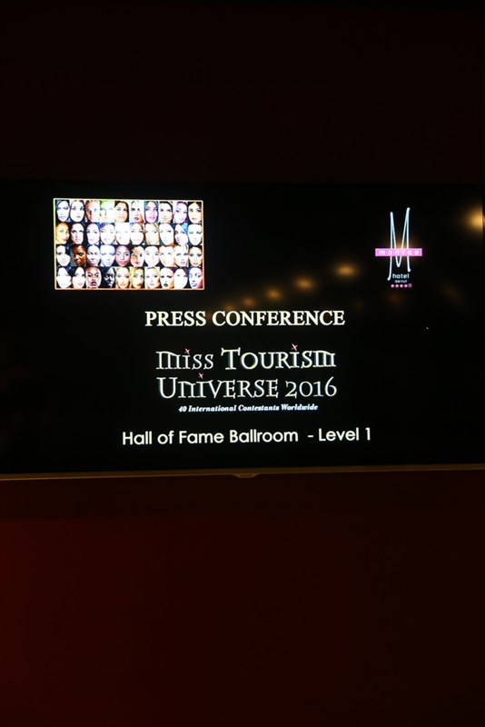 Miss Tourism Universe Press Conference