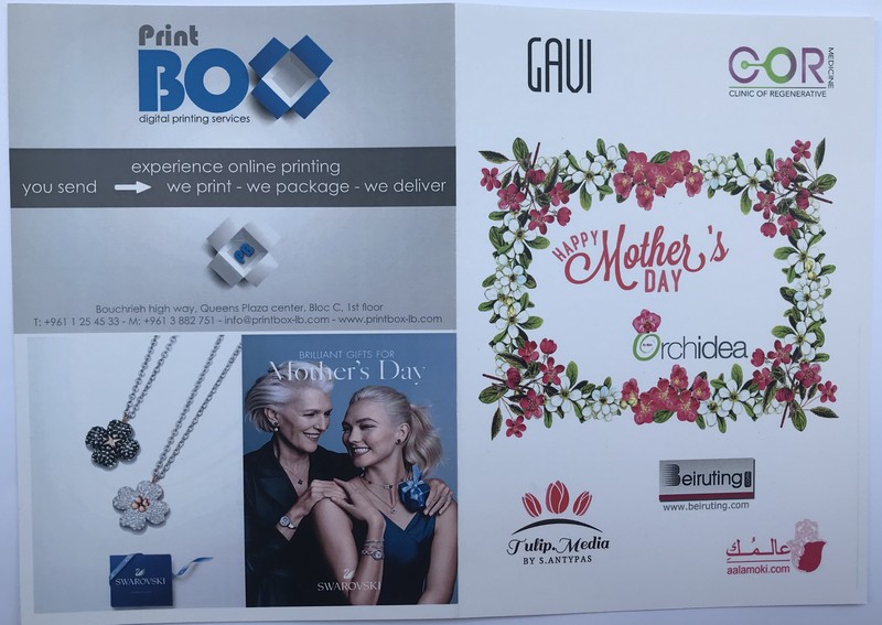 Gavi Beirut celebrating Mother's Day by OrchideaByRita