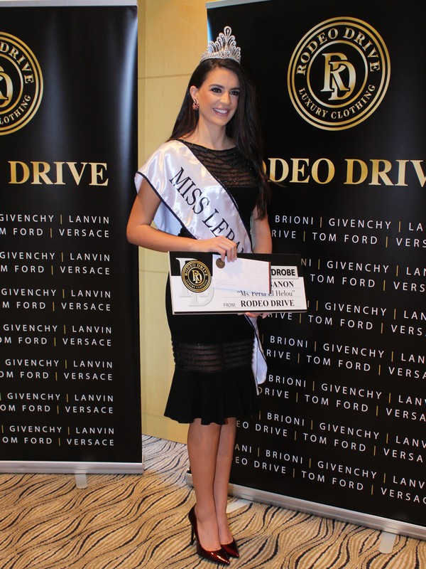 Miss Lebanon Perla Helou at Le Royal Hotel