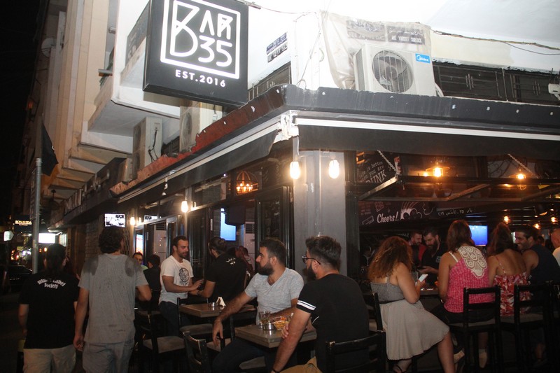 Bar 35 on Saturday Night