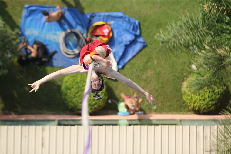 Bungee Jumping At Mocean