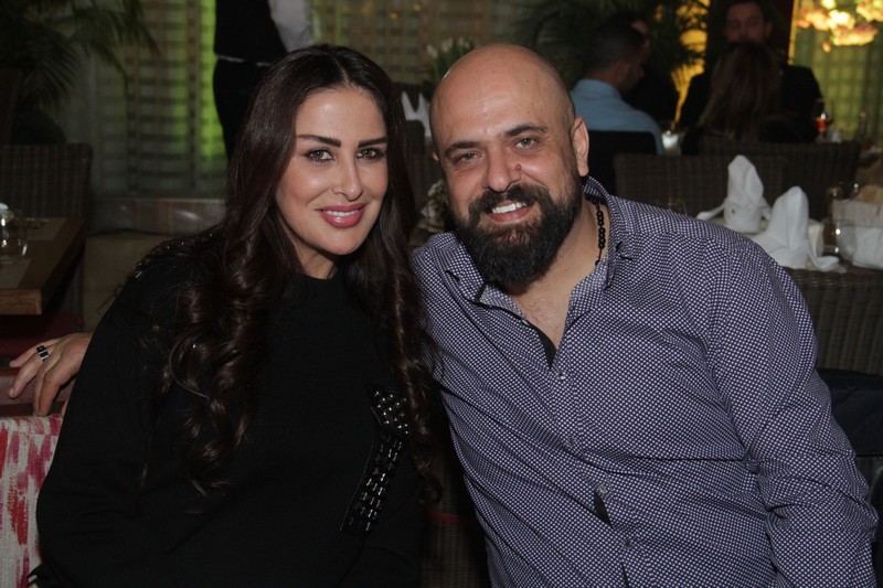 Charbel Khalil and the band at Byblos Garden