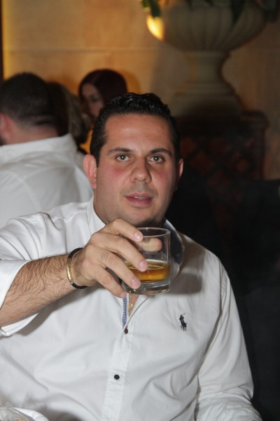 Charbel Khalil and the band at Byblos Garden