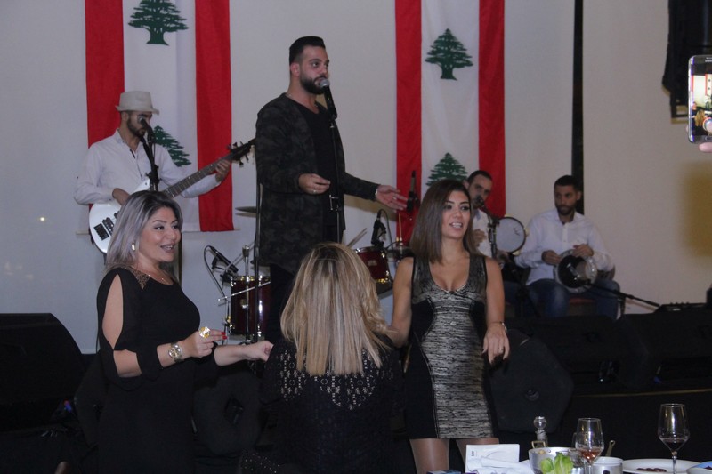 Charbel Khalil and the band at Byblos Garden