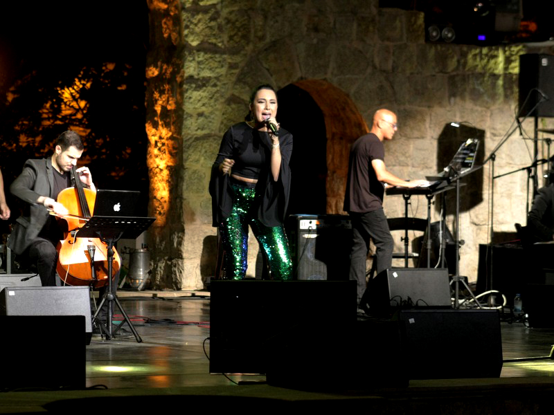 Mayssa Karaa at Zouk Mikael Festival