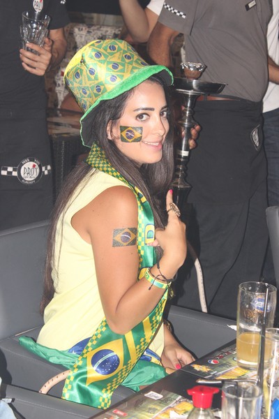 Brazil VS Colombia at Pros Cafe